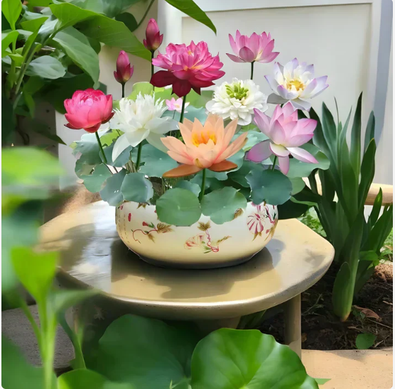 Lotus Flower Seeds For Home Aquatic Garden (100seeds)