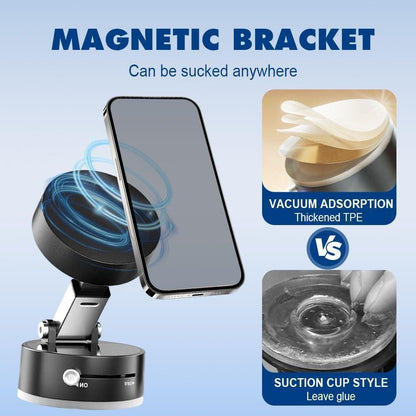 VaultMount Pro – Magnetic Suction Holder for iOS & Android Phones